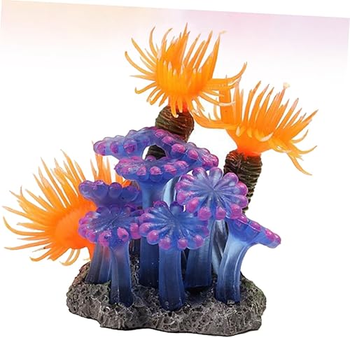 Miniatura 4 de ORFOFE Fish Tank Flowers Decor Coral Fish Tank Sea Plant Artificiales para Aquarium Landscape Aquarium Silicone Adornment Guangzhou Ocean Botanical