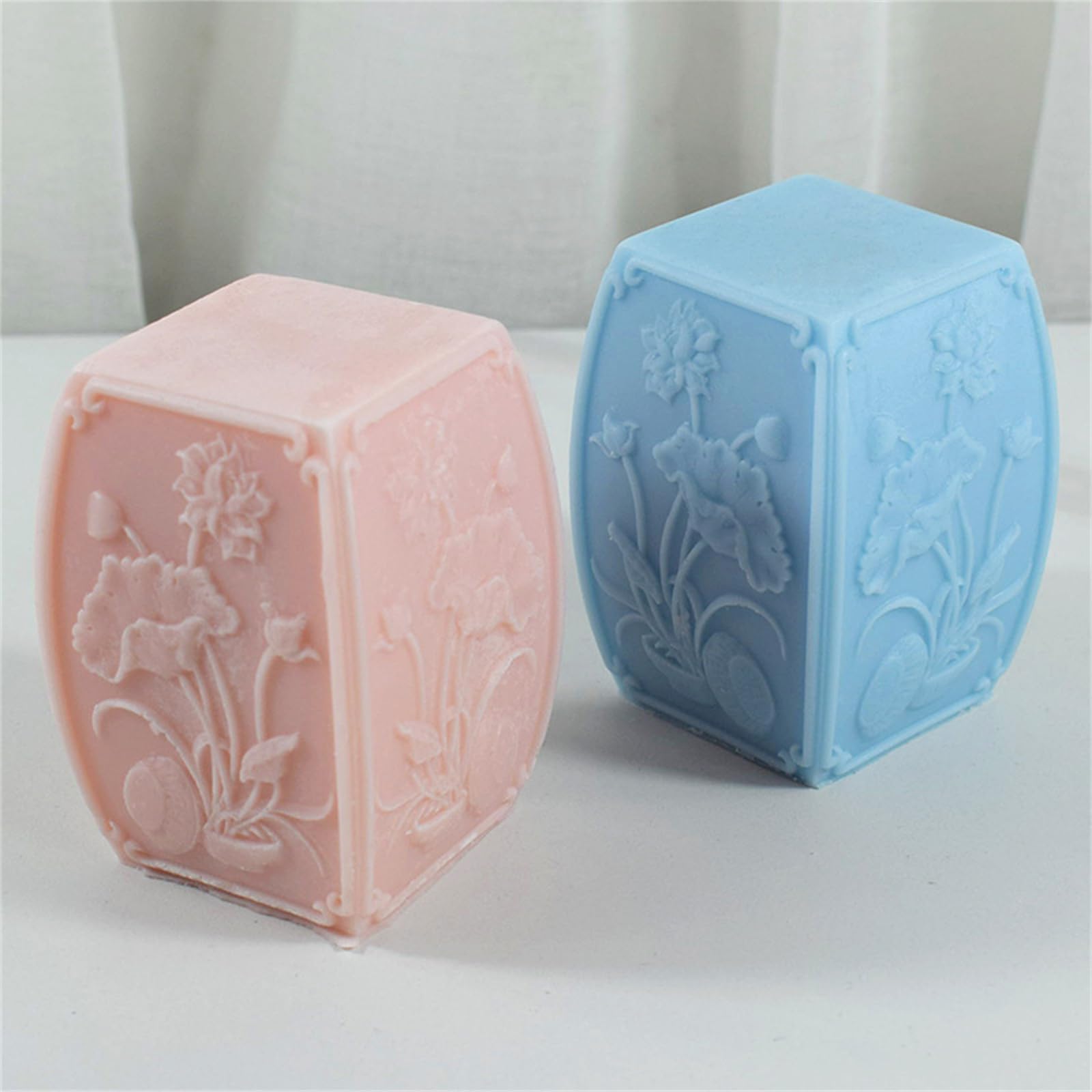 Moule à fleurs en Silicone pour la fabrication de bougies, ornement et réutilisable, en époxy, bricolage artisanal de noël