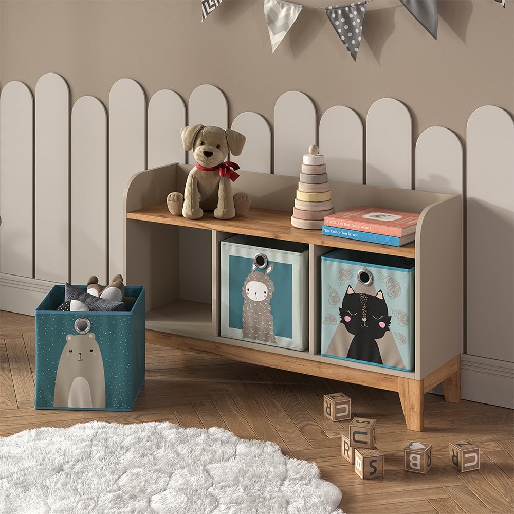 VitaliSpa Panca per bambini Malia, Cashmere/Artigianale, 107.2 x 63.8 cm, adatto come seduta e superficie d’appoggio per bambini