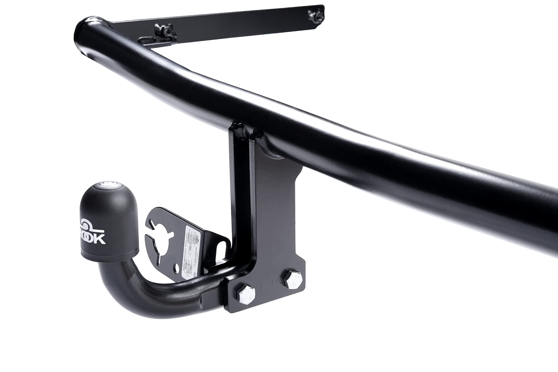 HOOK Nouveau attelage Rigide Fixe Compatible avec Dacia Lodgy Depuis 04.2012 avec Faisceau électrique Universel 7-Broches