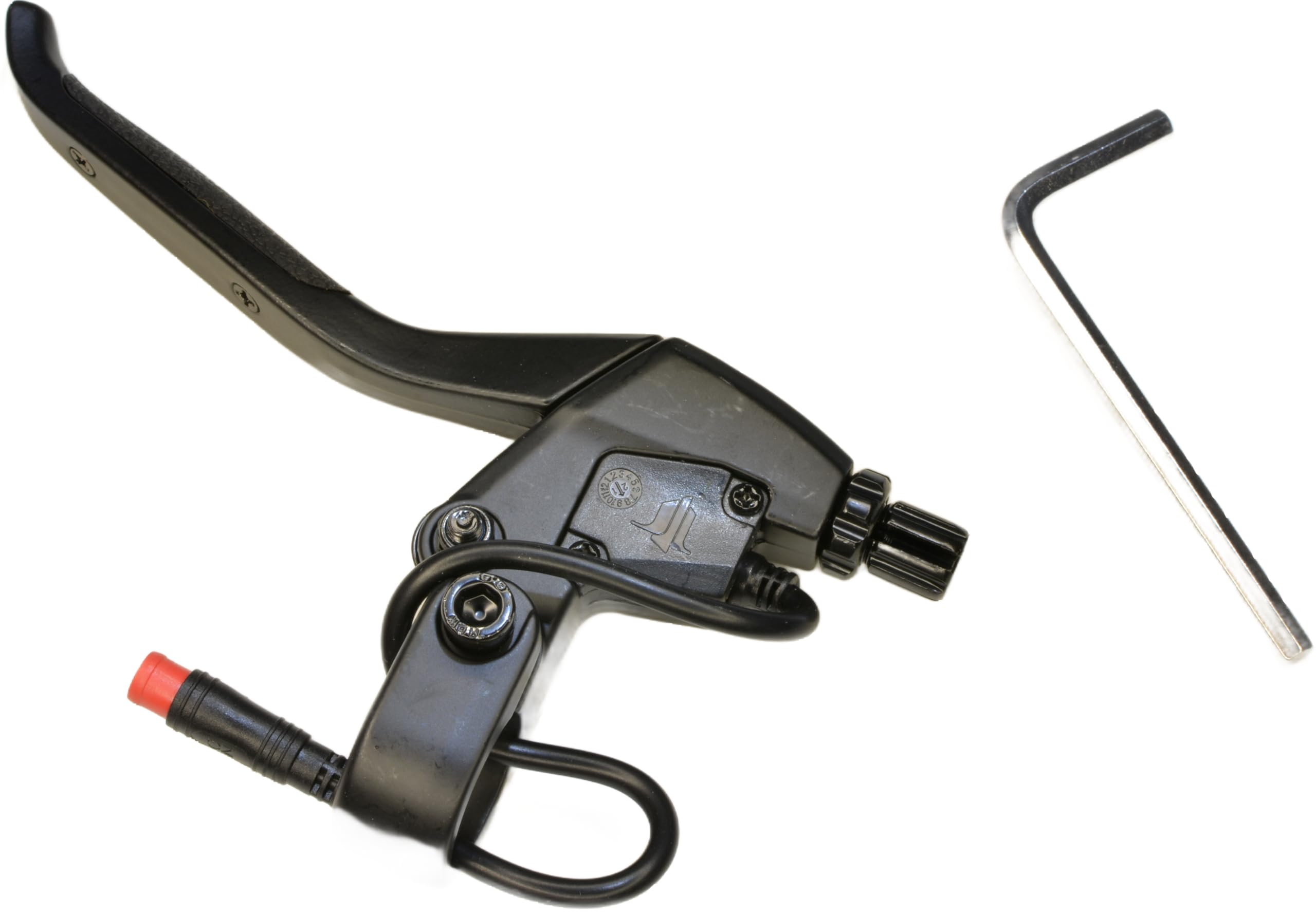Levier de frein pour trottinette électrique, 2 broches, compatible avec Smartgyro, Urbanglide, Youin, Joyor, noir R droite