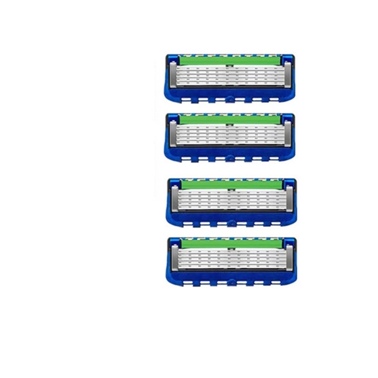 Compatible Con Gillette, Cabezales De Afeitar ProGlide, 6 Recambios De Cuchillas De Acero Inoxidable De 5 Capas For Hombres