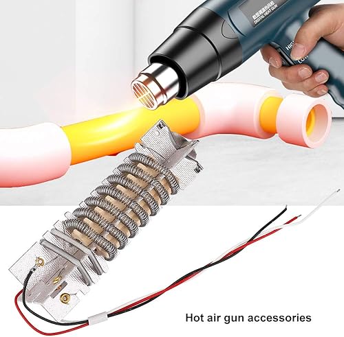 Miniatura 2 de LiebeWH Pistola de aire caliente Kit de reemplazo de núcleo de calefacción Pistola de soldador Elemento de calefacción 1500W Fuente de alimentación