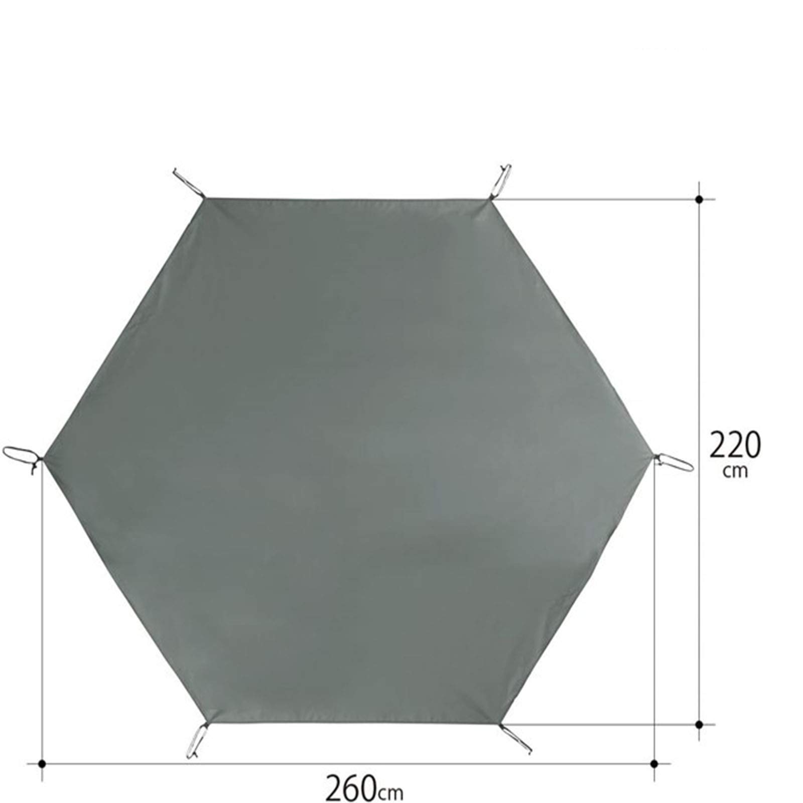 3-8 People Ground Sheet Tent Sheet Ground Sheet Tent Tarp for One 