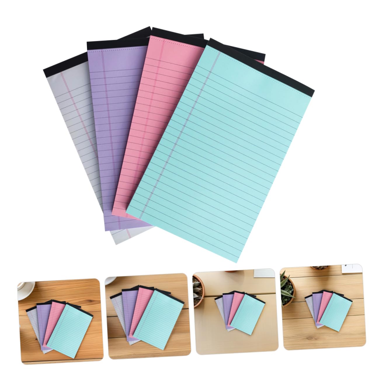 12confezione Blocchi Appunti Righe Colorati Piccoli Blocchi Per Scrivere Resistenti Per Studenti Insegnanti Ufficio Scuola Casa