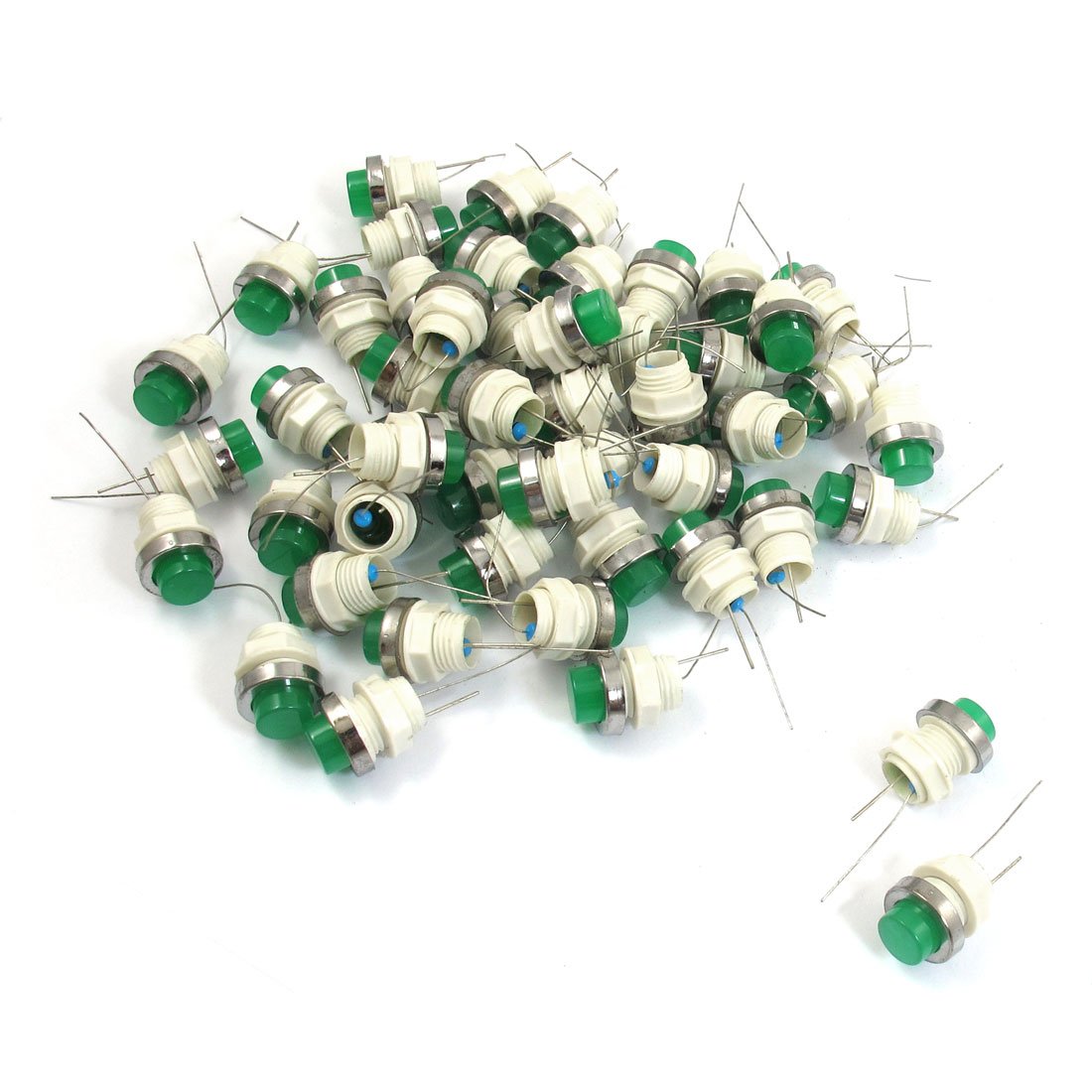 50 Pcs suitablevoltageVDC Green LED Lamp Indicator Pilot Light AD11-10/21 (SN: 334 101 04c a05 3f8)-image-45