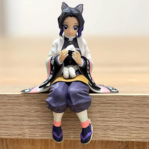 Miniatura 3 de Agatsuma Zenitsu Figura de acción Comiendo Bolas de Arroz Serie Figuras de Demonio Monster Slayer Colección Ghost Slayer Juguetes Decoración de