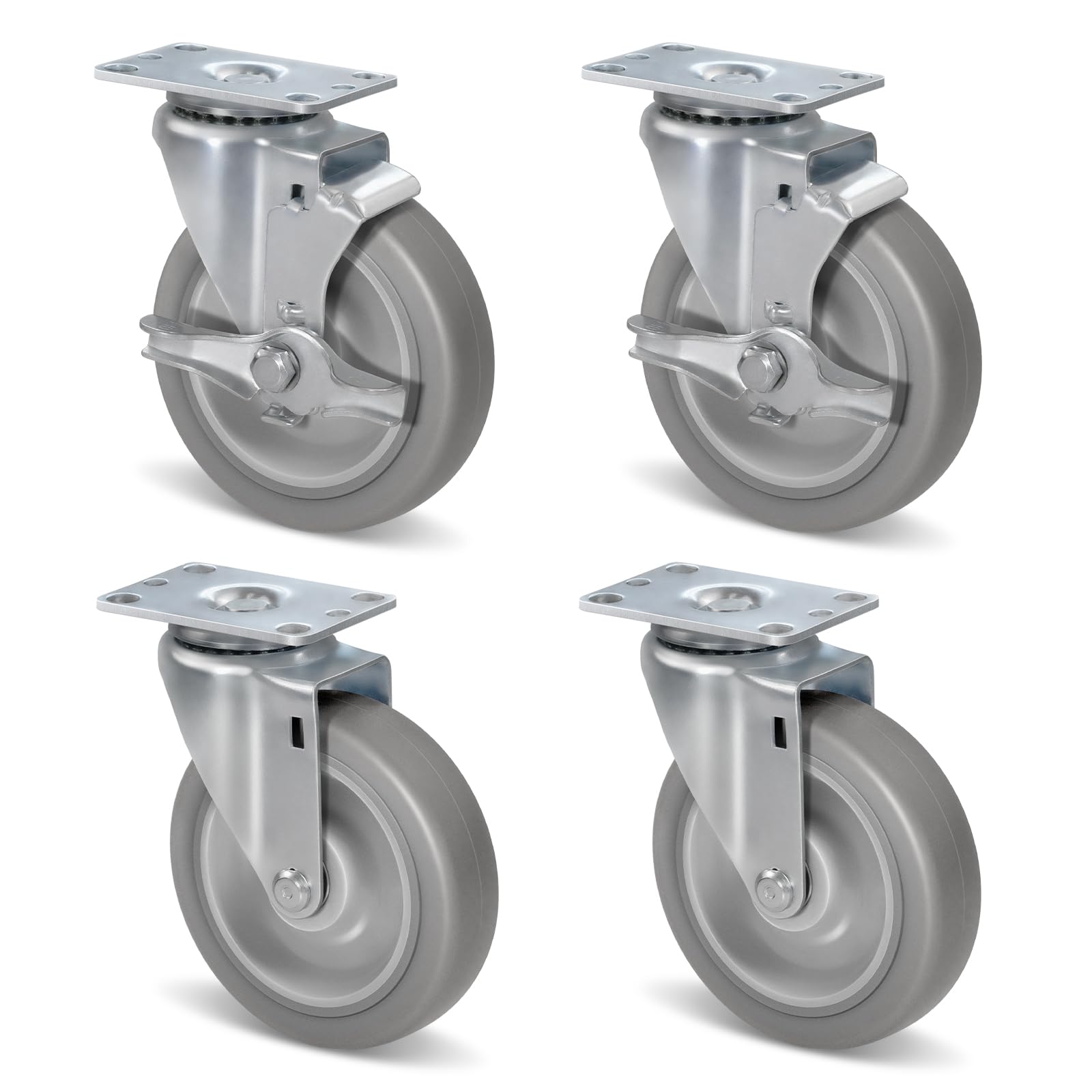 Heavy Duty Caster Wheels - 1000lb Capacity -12