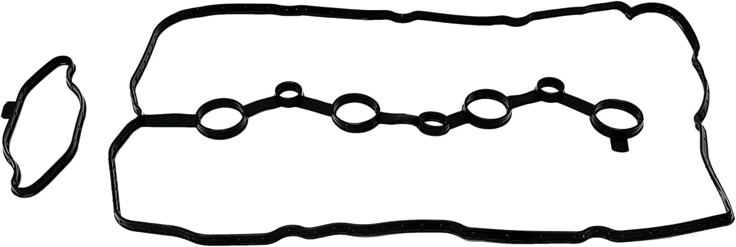 DNJ VC4297G Valve Cover Gasket for 2015-2021 Hyundai, Kia Optima, Santa Fe, Santa Fe Sport 2.0L-2.4L L4 16V DOHC 1998cc