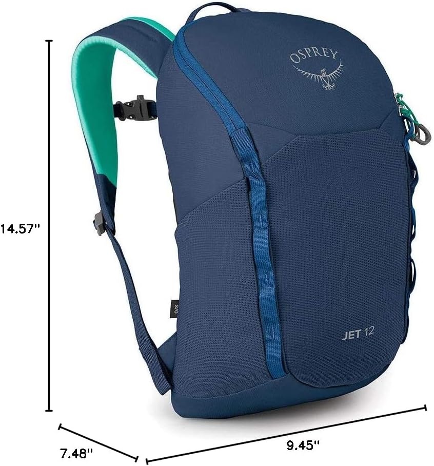 Osprey Jet 12 Unisex Youth Hiking Pack - Wave Blue O/S