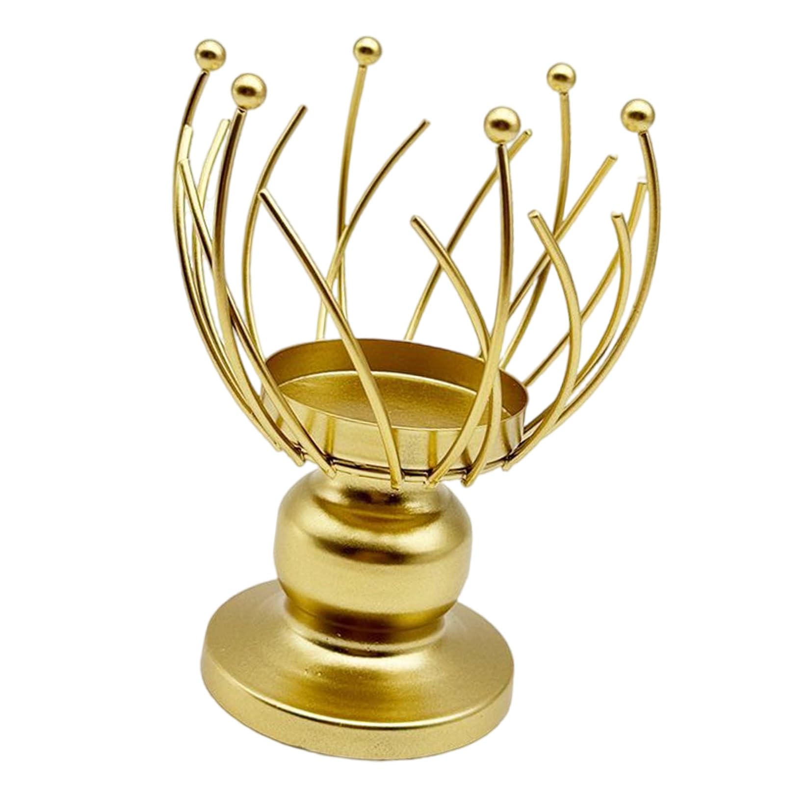Tsophreniq Iron Holder Decorative Candlestick Holder for Formal Event for Friend Candelabra Elegant Decorations Dining Table Centerpieces