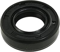 Vista 54 de uxcell Caucho doble de los labios del sello de aceite del eje rotatorio métrico 49.2x82.0x16.4 ft m TC, negro