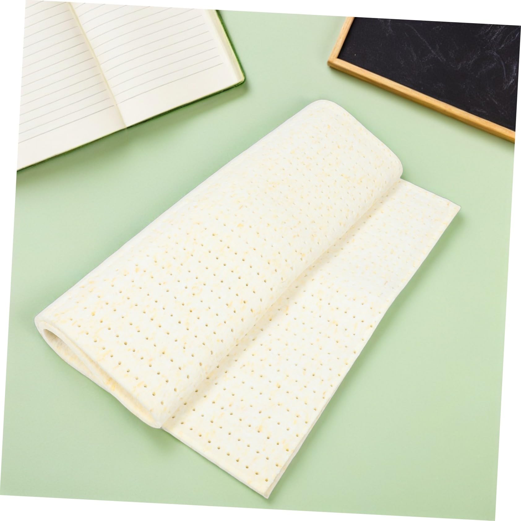 Cabilock Tappetino in Spugna per Tavola da Stiro Beige 130x70 Cm | Tessuto Isolamento Ottimale, Asciugatura Rapida, per Pressatura Domestica e Professionale