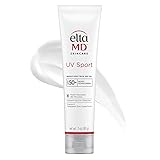 EltaMD UV Sport Sunscreen Lotion, SPF 50 Body Sunscreen, Water and Sweat Resistant, Oil-Free, Zinc Oxide Formula 3 Ounce (Pack of 1)