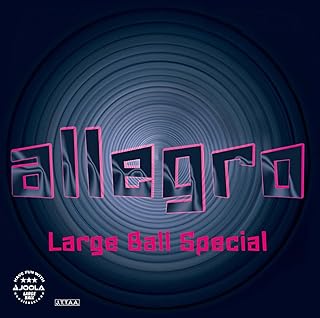 JOOLA(ヨーラ) 卓球 ラバー ラージ用 表ソフト 反発力 スピード スピン アレグロ TJRUB016