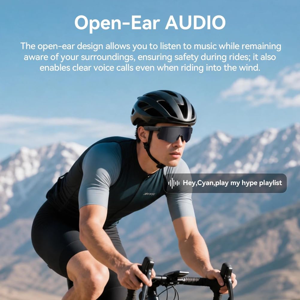 Occhiali intelligenti ia il ciclismo sole antiriflesso corsa e viaggi