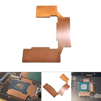 GPU VRAM Thermal Pad Copper Heatsink Miner Graphics Card Best Cooling Use with GPU Water Block 3060ti 3070ti Graphics Card Heatsink