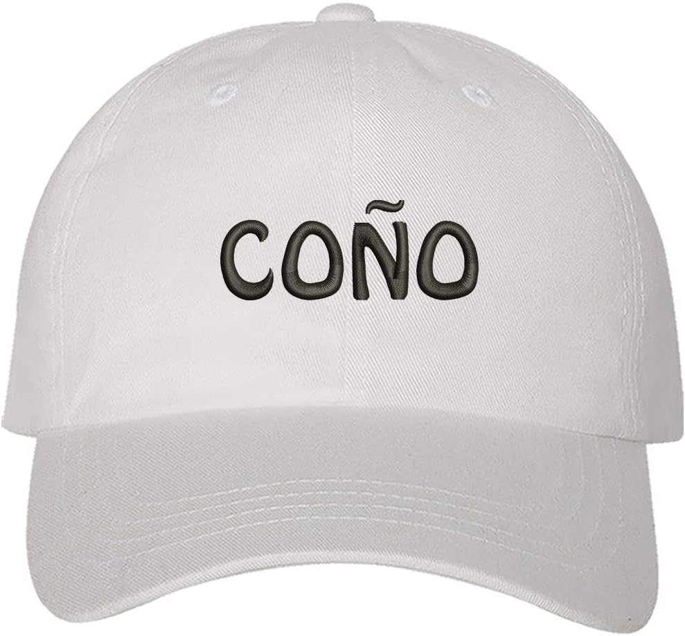 DSY Lifestyle Coño Puerto Rican Funny Sayings Unisex Baseball Hat - Puertorican Slang Cap