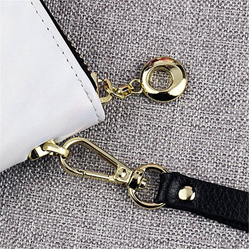 Personalized Photo Top-Grain Leather Wallet Wallets for Women Womens Wallet（Black Double Side）3