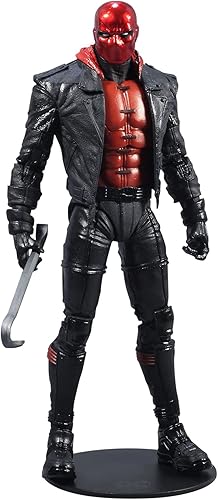 Miniatura 1 de McFarlane juguetes del multiverso DC Red Hood de Batman Tres Jokers - Figura de acción de 7 pulgadas con accesorios
