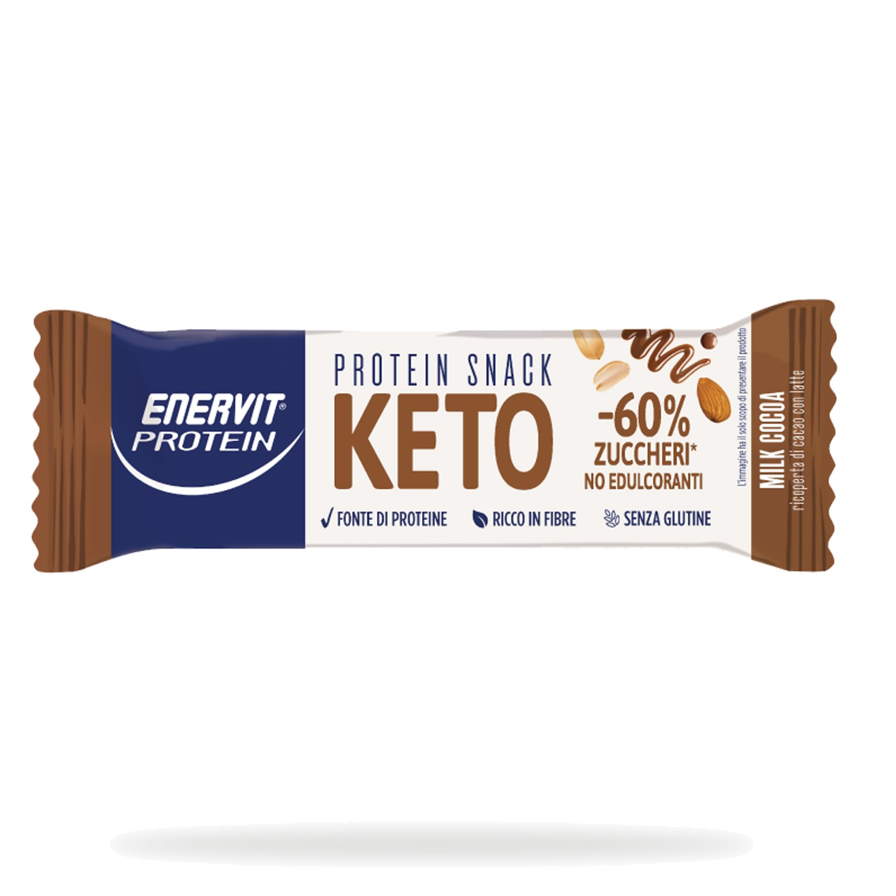 ENERVIT PROTEIN SNACK KETO MILK COCOA 35 G