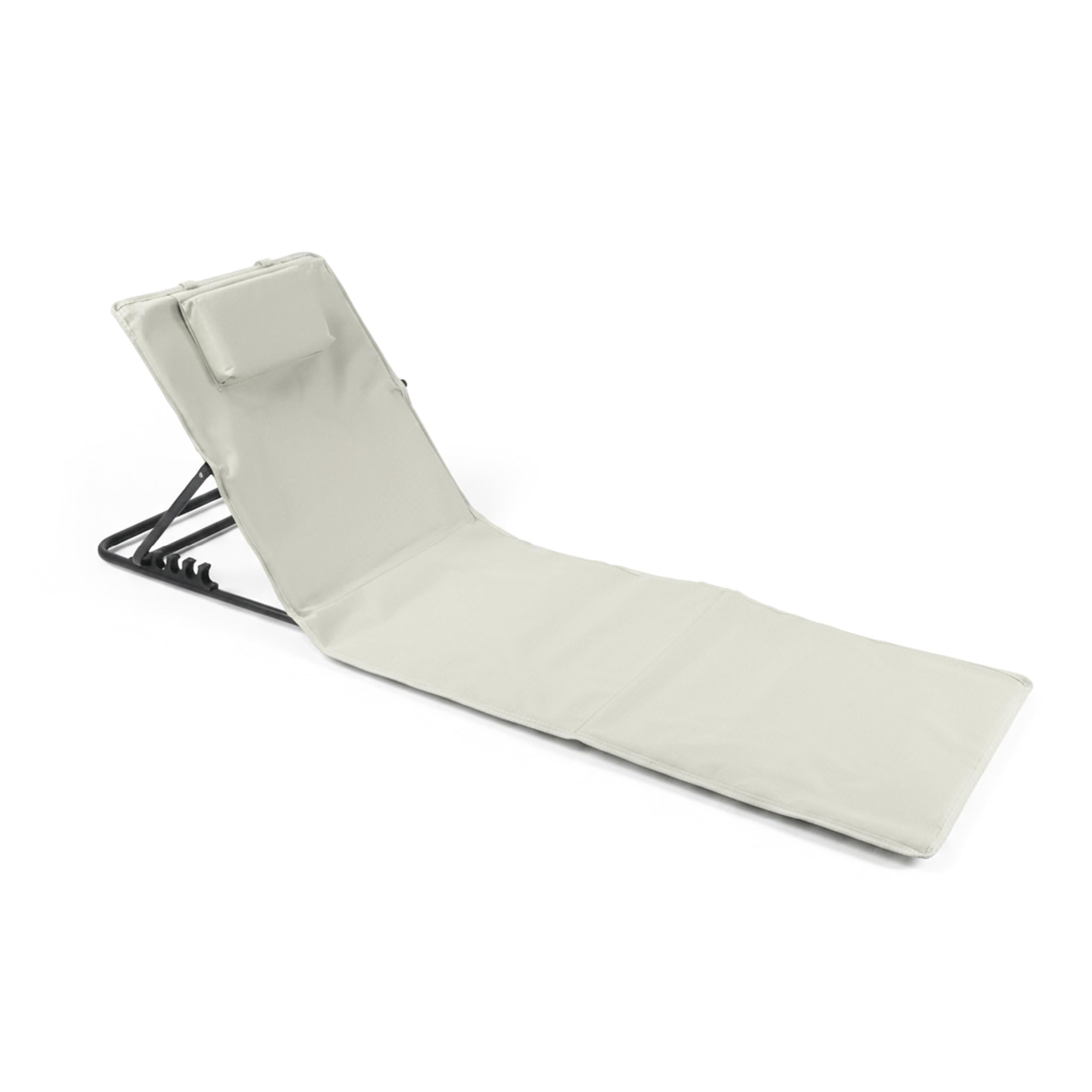 Comodo Lettino da Spiaggia in Tessuto Oxford 600D, Sdraio da Spiaggia Pieghevole Portatile, Sdraietta Mare (1pc*Verde)