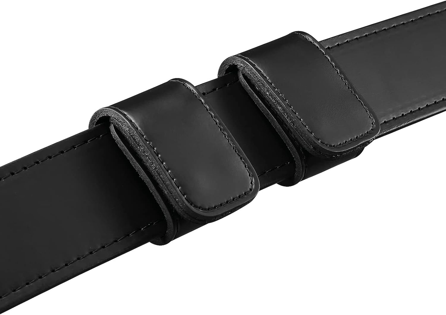 Duty Belt Keeper Double Width 1.75 inch with Double Snap Closure 2 Pack