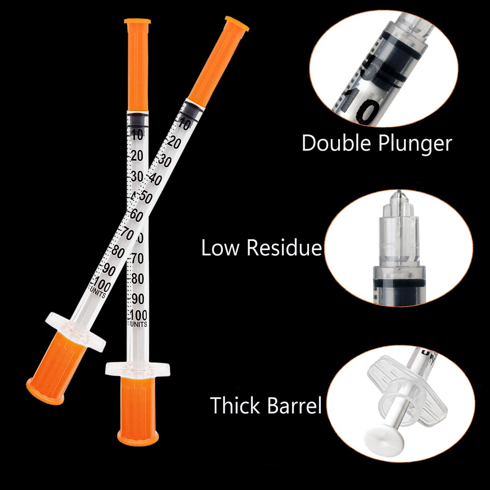 100PCS 1ml 30g 1/2inch for Science Accessories, Refilling Liquids — Amazon image 2