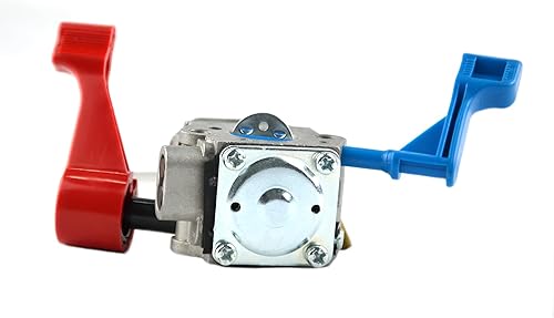 Miniatura 6 de OakTen Carburador de repuesto para C1Q-W11G 530071632 530071775 530071465 compatible con sopladores Poulan Pro BVM200, BVM200 LE, BVM200 VS, PBV200