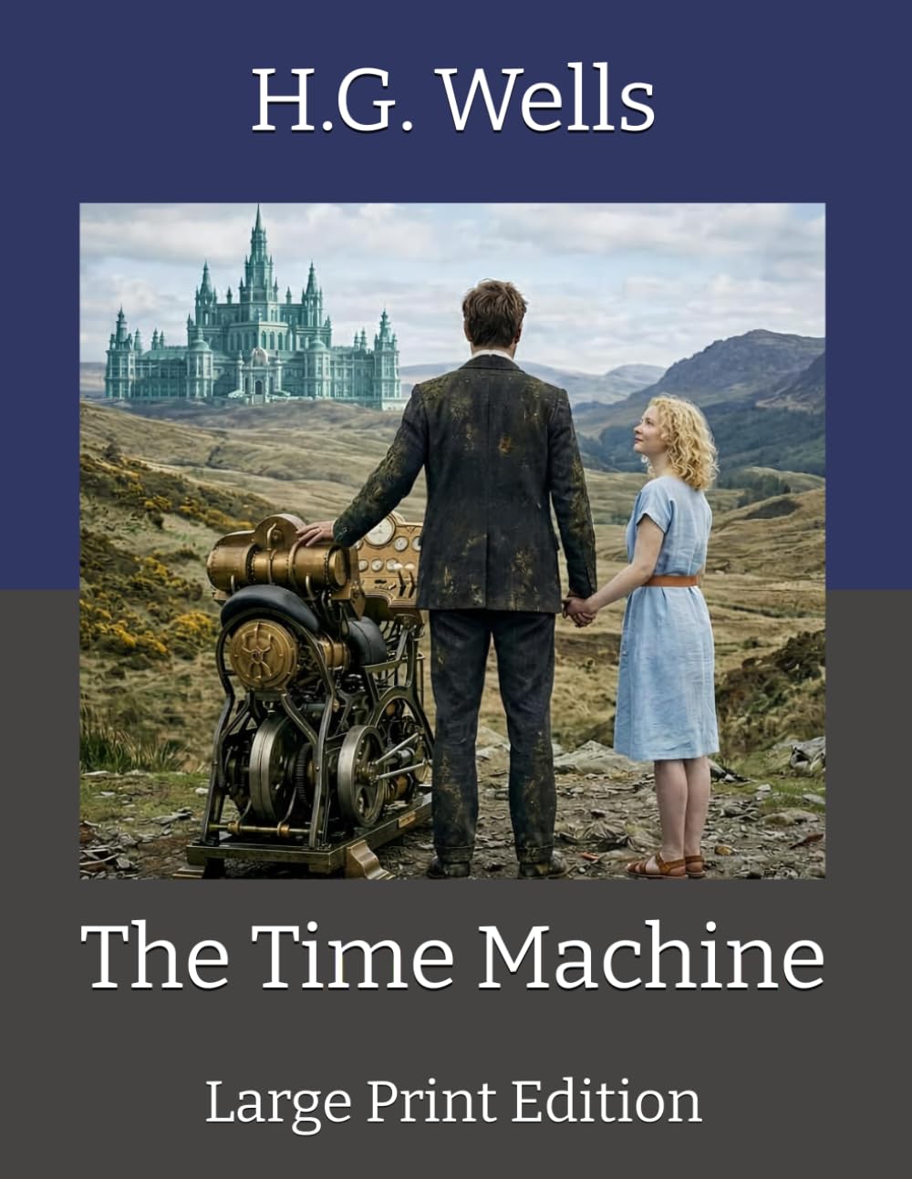 The Time Machine: Large Print Edition