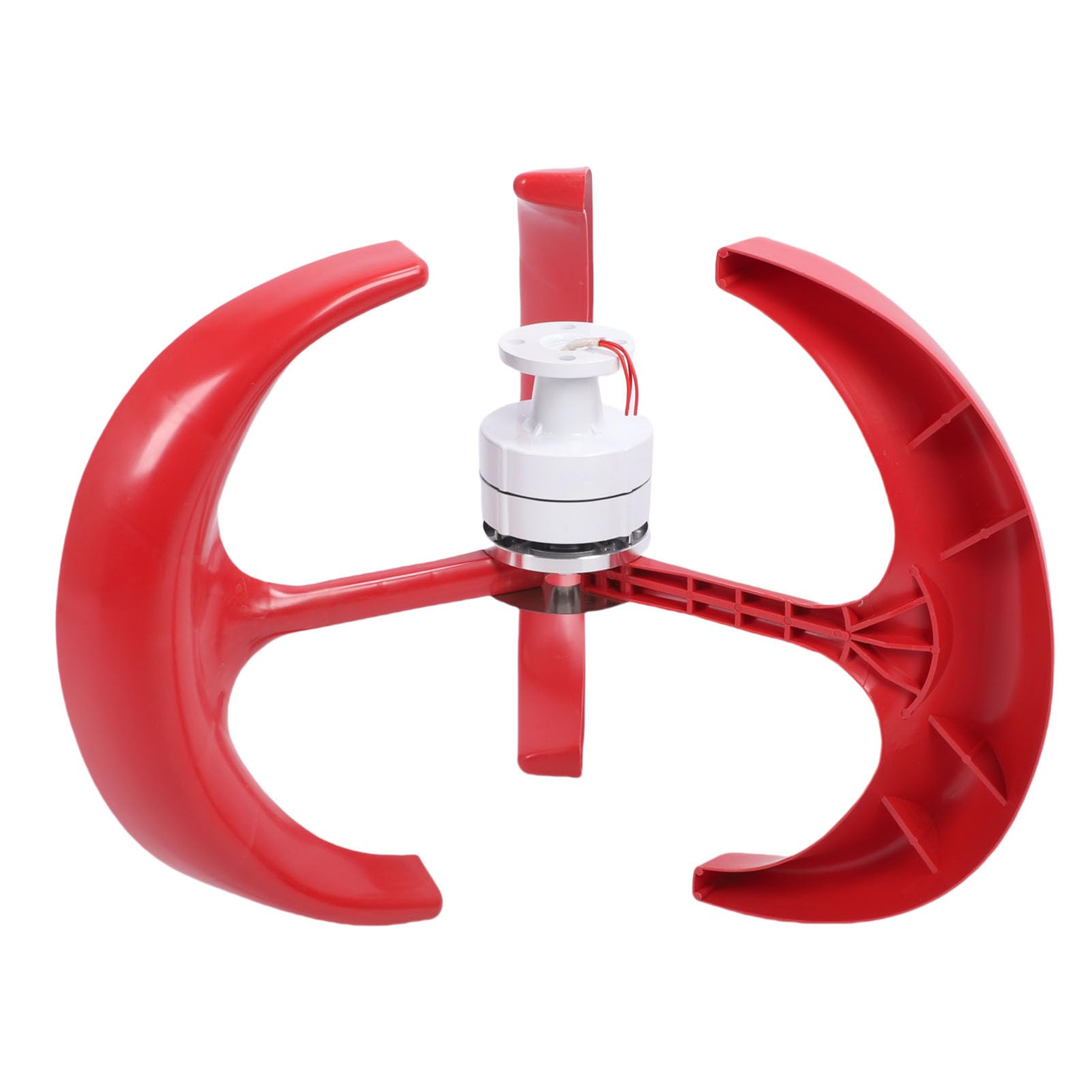Generatore Eolico Ad Asse Verticale Kit Stabile Ad Alta Efficienza da 300 W, Installazione con Flangia Umanizzata, -40 ℃ -80 ℃ Ampia Temperatura a Basso Rumore 62 DB, per Lampione Domestico
