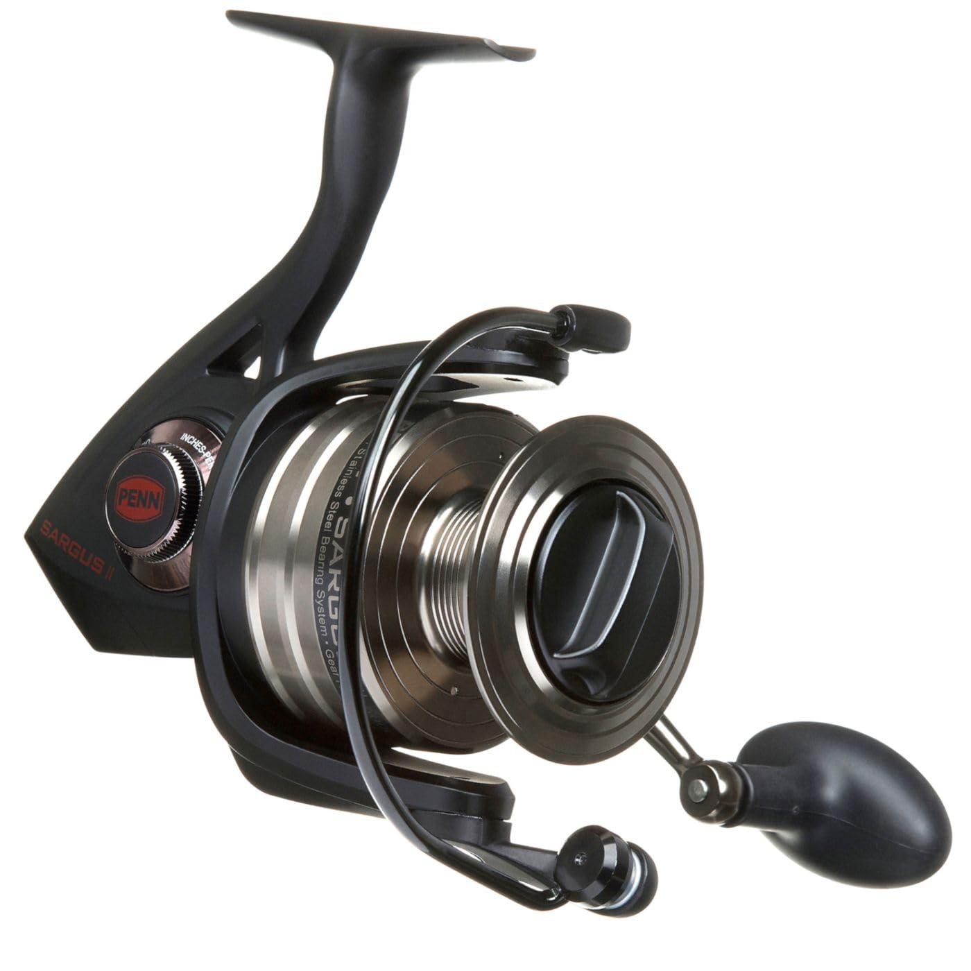 Penn 4000 Spin Reel Box Sargus II, Negro, S, 1321659