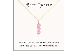 SmileBelle Layered Necklace Rose Gold: Embrace Serene Energy and Style