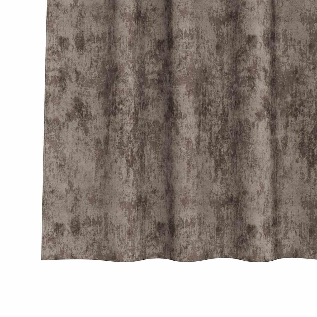 Set di 2 tende in velluto, 175 x 140 cm, oscuranti, per soggiorno, camera da letto, ufficio, isolamento termico e protezione dagli sguardi indiscreti