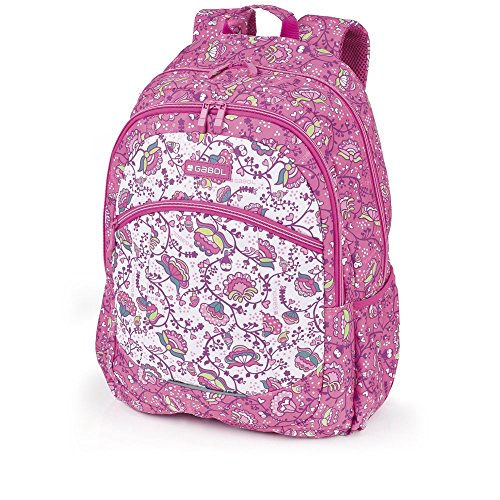 Mochila Grande Gabol Magic Rosa