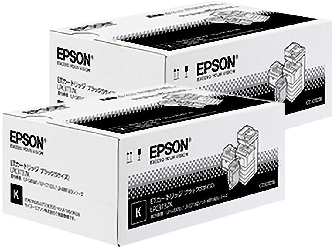 エプソン EPSON 「純正」ETカートリッジ(ブラック・2本パック) LPC4T11KP