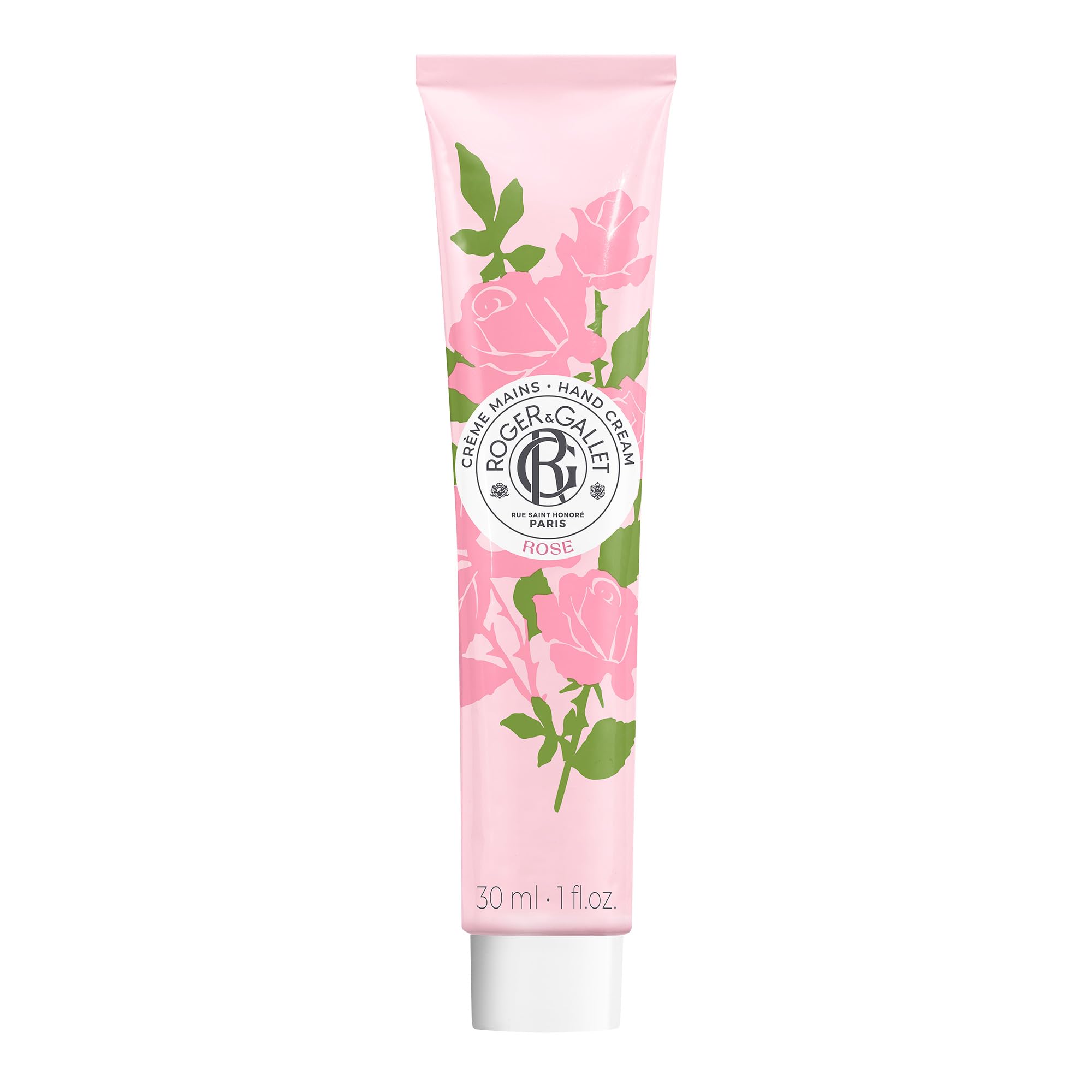 ROGER & GALLET | Hand and Nail Cream | Nourishing Hand Cream & Hand Moisturizer | Hand Lotion Hand Care (Rose | 1 oz)