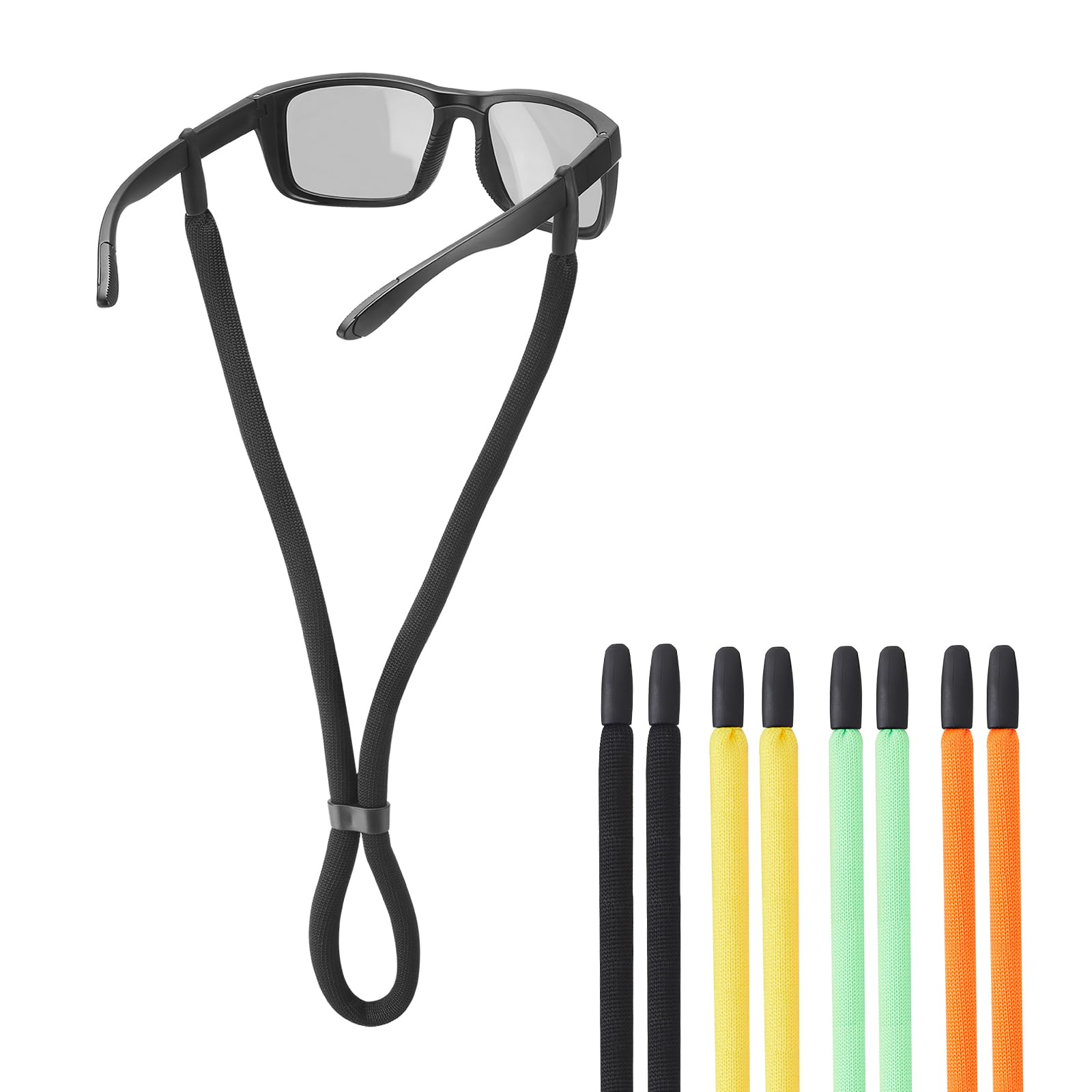 Omnful Eye Glasses Holder Floating Strap - Adjustable Sunglasses Strap Lanyard for Men Women - Eyeglass Strap Holders Around Neck - Eyewear Retainer