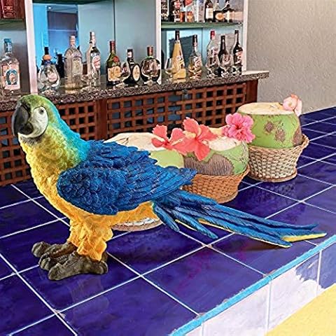 Design Toscano Mortimer The Macaw Statue Cover
