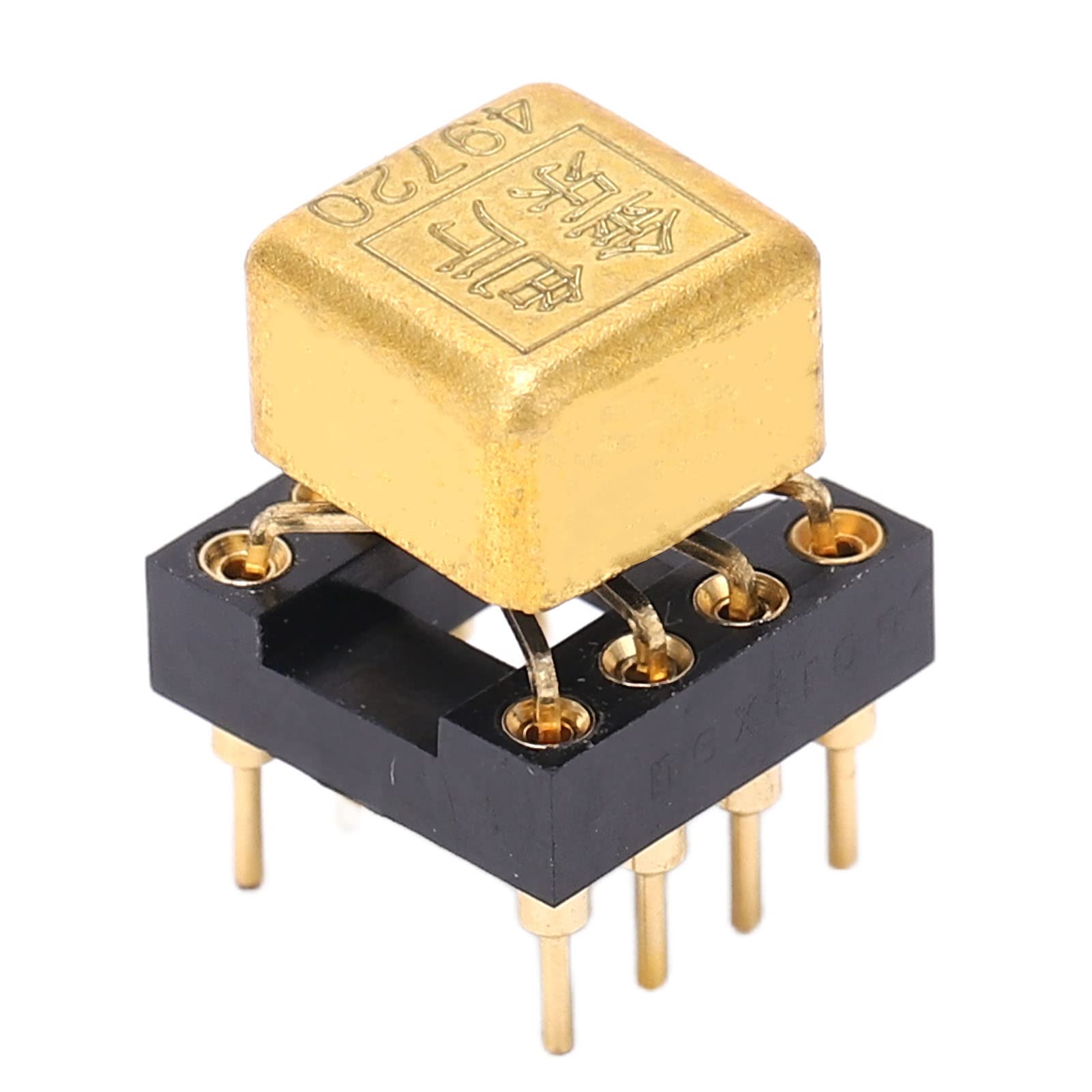 Chrees Module D'ampli Double Op HiFi 49720 avec une efficacité de Conversion élevée, Idéal pour les équipements de Mise à Niveau Audiophiles, adapté aux Tests de Circuits Audio