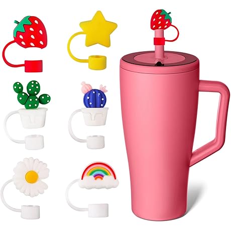 Brumate Era Straw Cover for 30/40 oz Tumbler - 6-Pack (12mm)