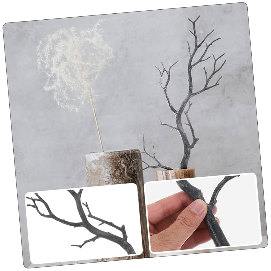 枝アート Amazon｜JUMPLAWN 5個仿真樹枝 インテリア装飾用 アートブチ