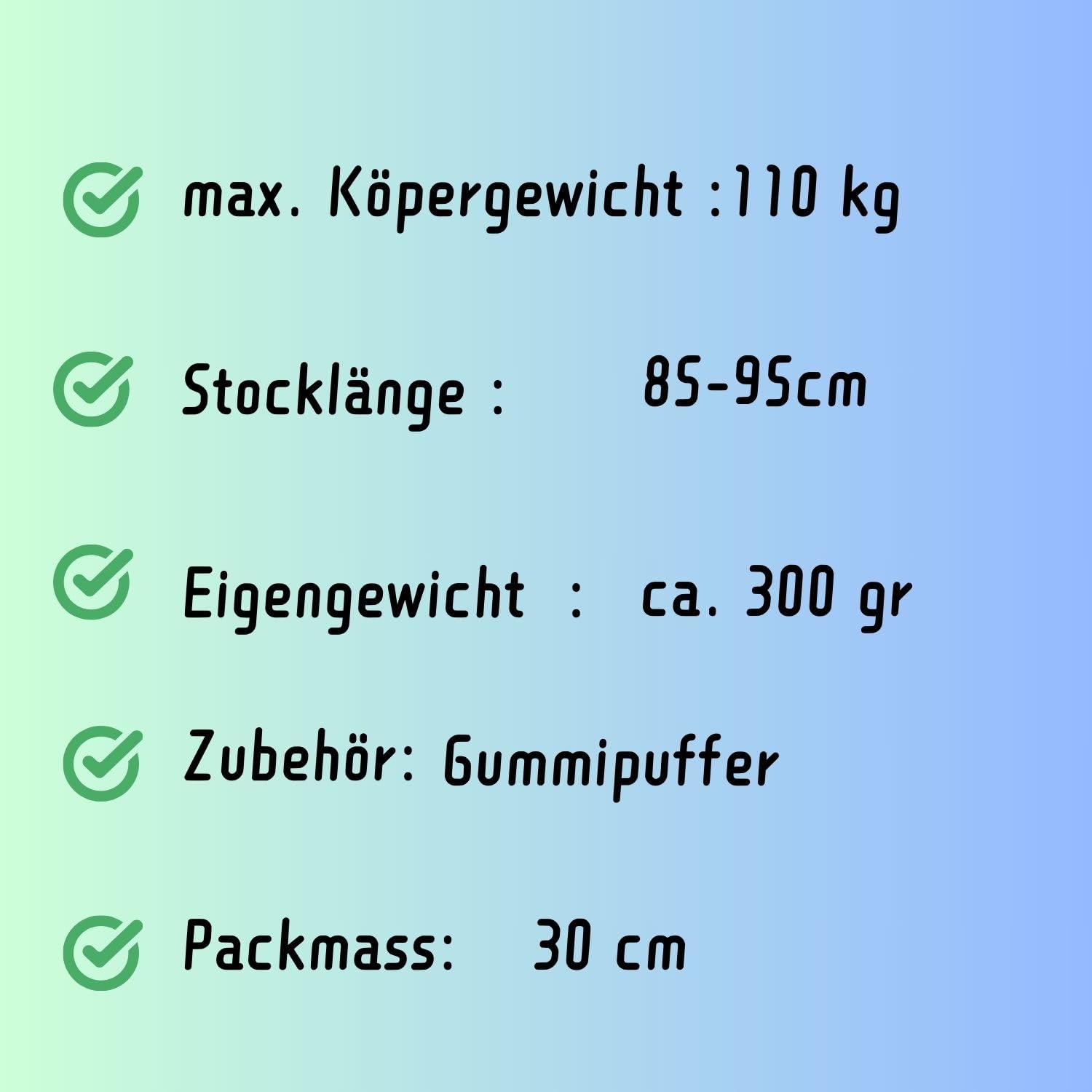 Delux Relax Faltstock höhenverstellbar + Olanmarp Klettarmband | Bernsteinfarbener RELAX-Griff, 4-teilig faltbar, 88–98 cm höhenverstellbar, bis 120 kg belastbar – anatomisch, rechts