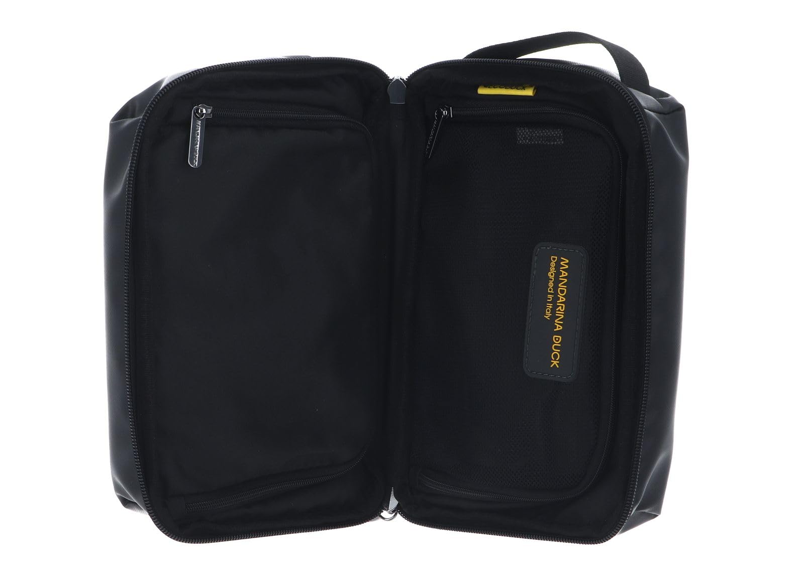 MANDARINA DUCK Kulturbeutel Eco Coated Necessaire Black schwarz