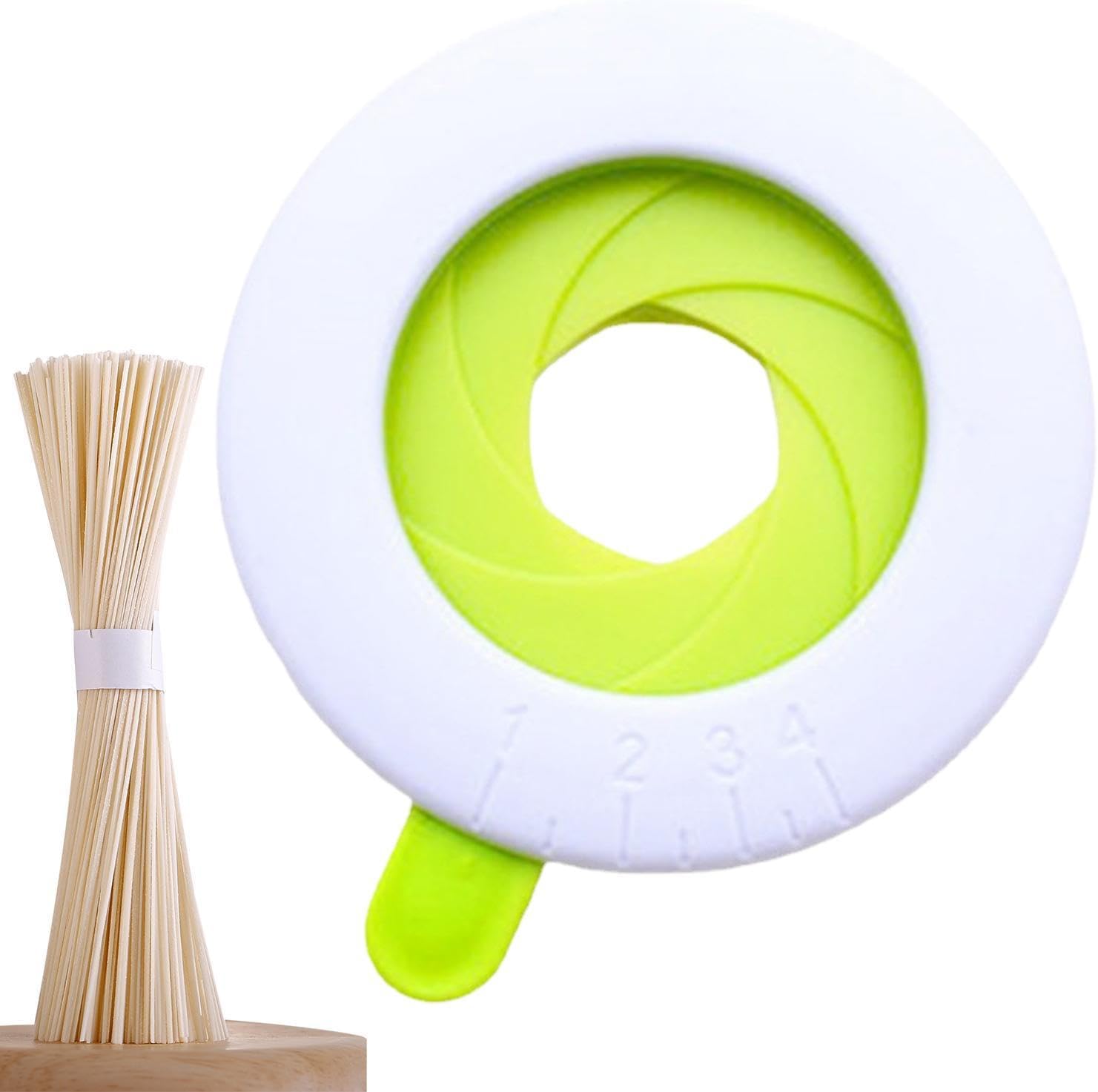 Pasta Measuring Instrument - Adjustable Spaghetti Disc, Portion Control Gadget, Kitchen Noodle Selector | Efficient Measuring Device For 1-4 Servings Vermicelli Regular Noodles Home Accessories