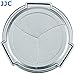 JJC ALC-LX100 Silver Self-Retaining Auto Open Close Lens Cap for Panasonic LUMIX DMC-LX100 and Leica D-LUX(Typ 109) Camera Replaces DMW-LFAC1