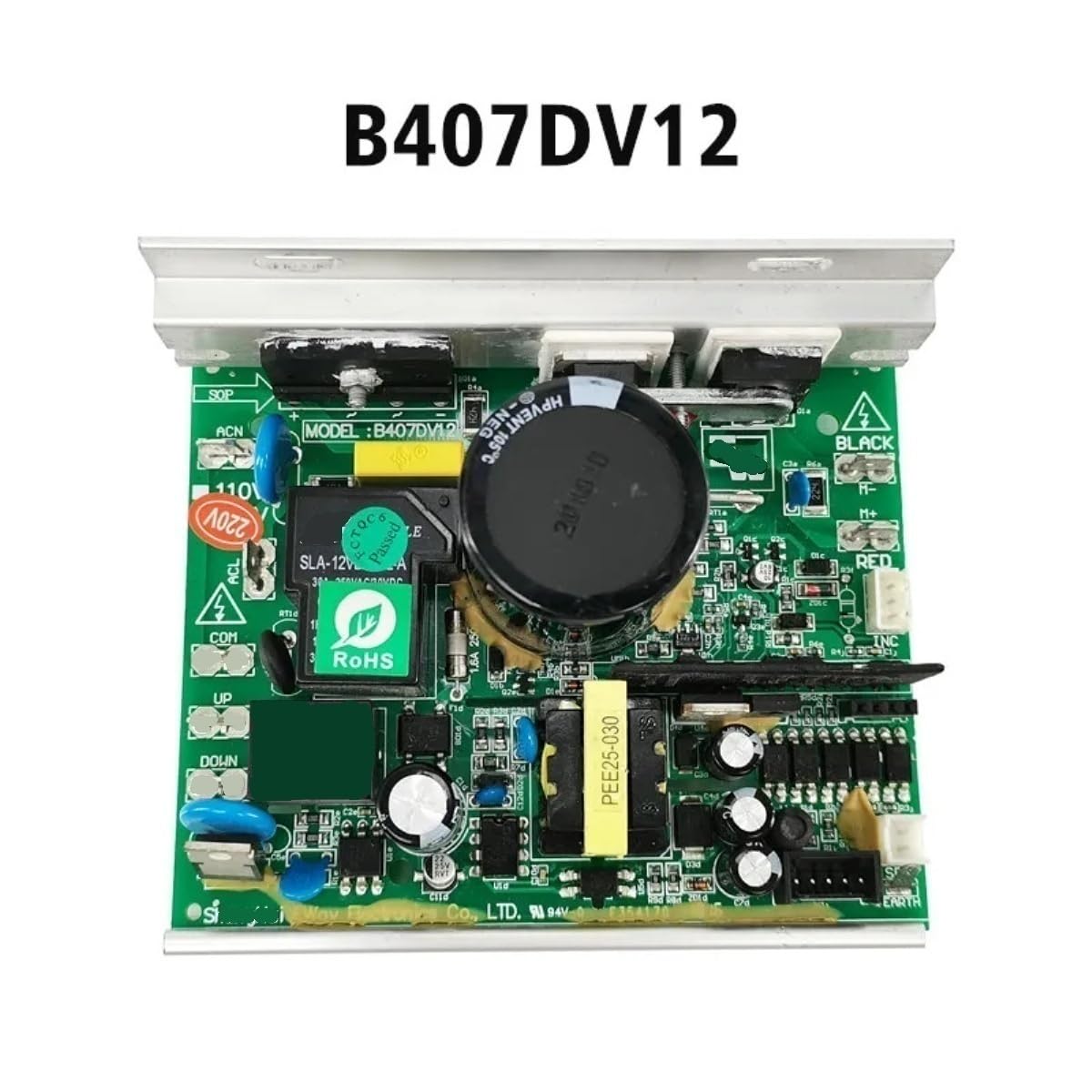 Controlador De Motor De Cinta De Correr B407DV12 De 220V, Placa Base (sin Inclinación) - Compatible con Shua