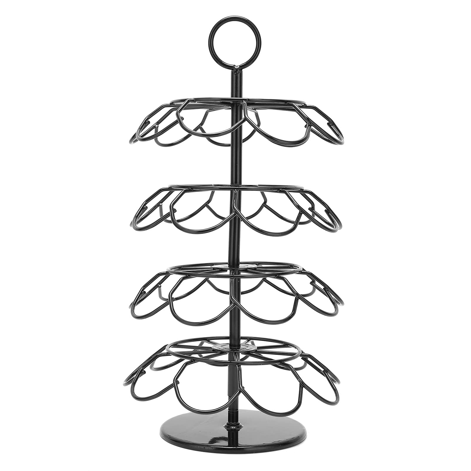 Urrndd Rotating Coffee Capsule Rack Holding 36Pcs Capsules Coffee Pod Holder Organizer For K‑Cup/Dolce Gusto