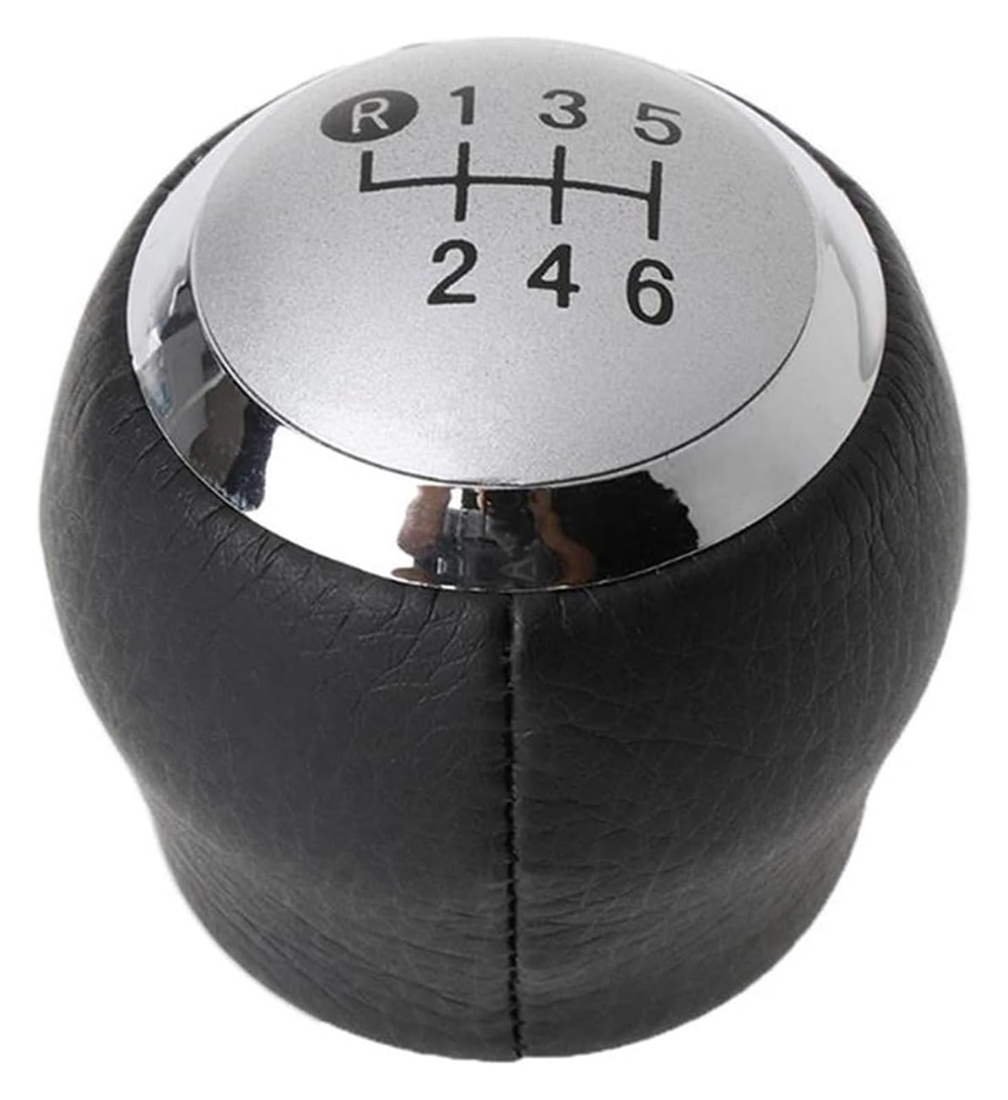 UTONGMU Manual Gear Shift Knob for Toyota for Corolla 1.8MT for Yaris for Verso for Auris Rav4 6 Speed Manual Car Shifter Gear Stick Shift Knob Handball(Silver)