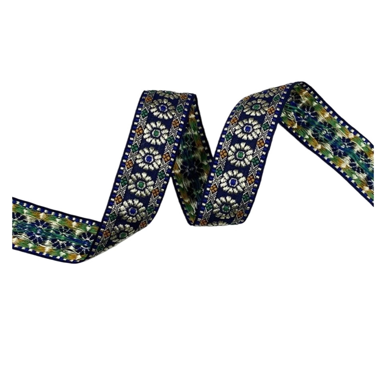 Galon jacquard ruban de 3 cm pour embellir vos créations couture et textiles maison